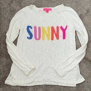Lilly Pulitzer White Knit Sweater